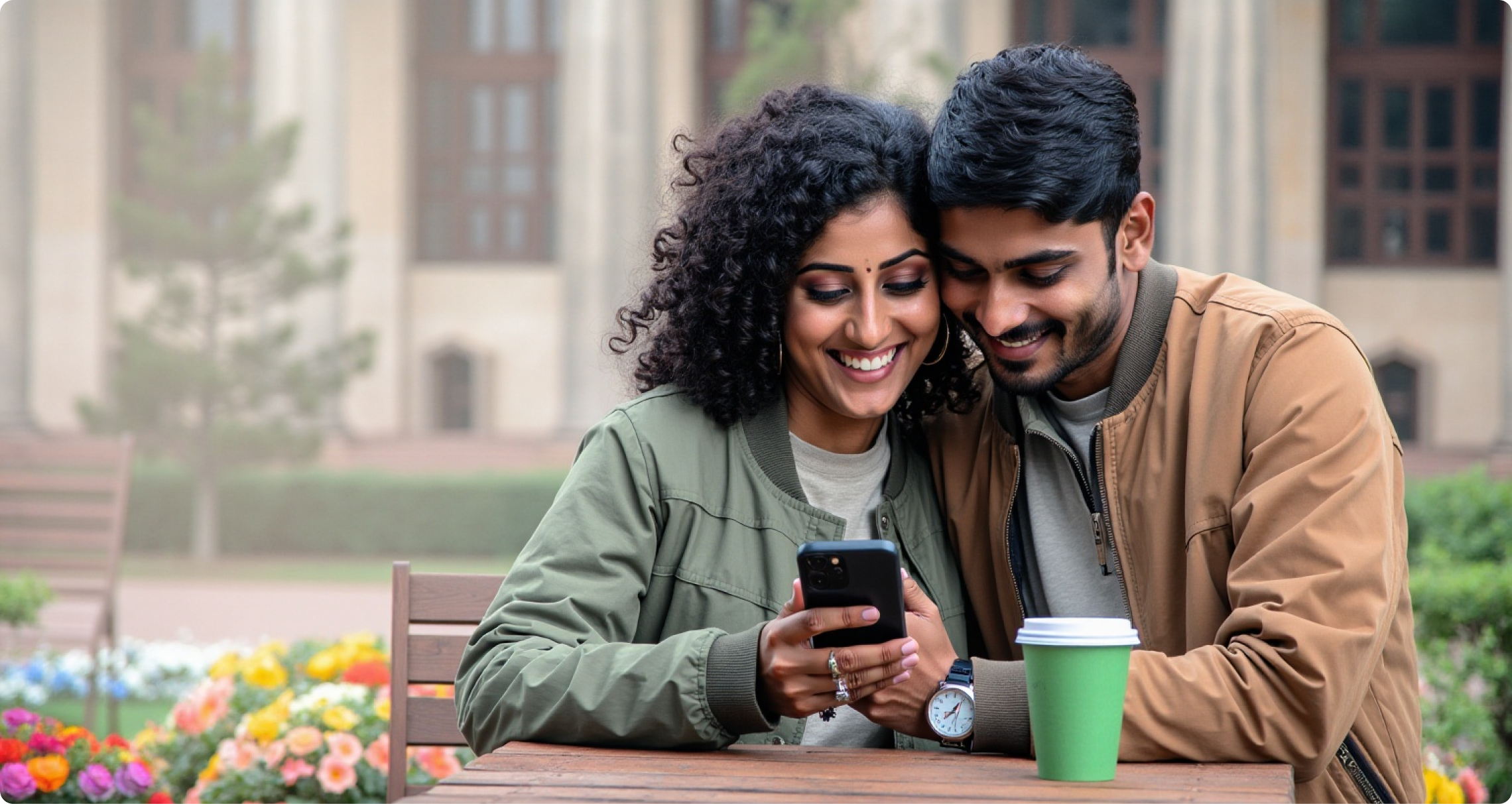 Couple using Saha